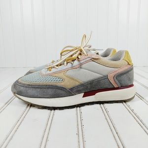 Excellent cond. Hoff Tribe Bamako Multicoloured Suede Athleisure Sneakers F446